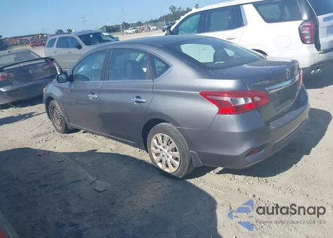 2016 Nissan Sentra S from USA, damaged, VIN 3N1AB7AP7GY257761